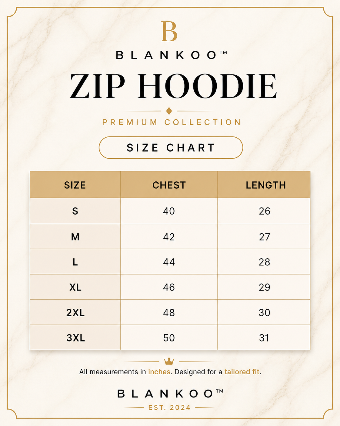 Unisex Zip Hoodie