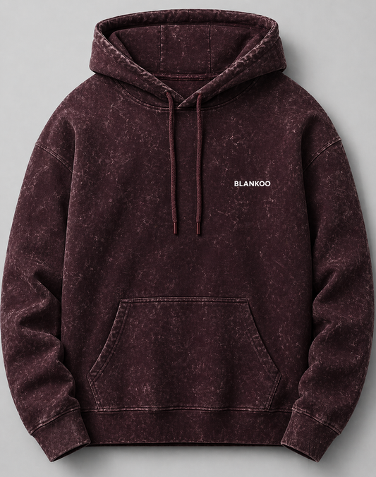 Unisex Acid Washed Hoodie